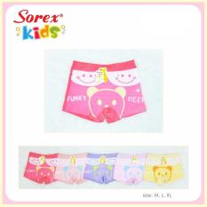 Celana Dalam Anak Perempuan Sorex 0553 (6 pcs)