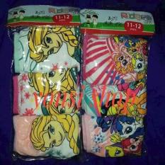 Celana Dalam Anak Ridges Kids Little Pony / Frozen Sz.11-12T Small
