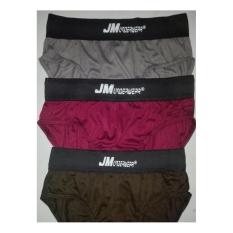 Celana Dalam Pria JM Segitiga Sempak Underwear Boxer Pria Size XL 3pcs (multicolour)