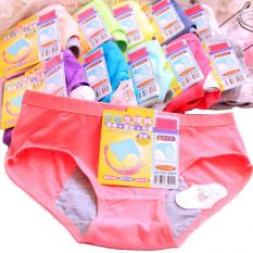 Celana Dalam Wanita 1 set 5pcs CD G String Sempak Thong Panties Wanita Menstruasi (Multi Colour)