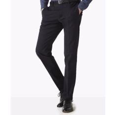 Celana formal pria slimFit twis tebal Hitam size 28/32 Celana kerja slimfit twist hitam 28/32