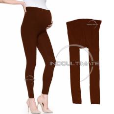 Celana Hamil / Leging / Legging Hamil / Pakaian Celana Panjang Hamil Melar Awet Jumbo Long Pant LG-01 - BROWN