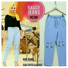 Celana Jeans BAGGY KUCING HF040