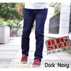 celana jeans panjang pria / jeans big size pria / jeans jumbo prai