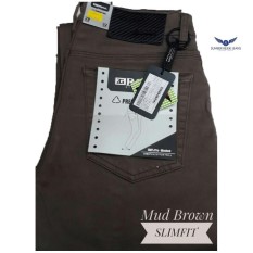 CELANA JEANS PANJANG PRIA SLIMFIT ZG BOSS ORIGINAL WARNA MUD BROWN