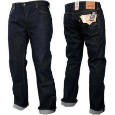 Celana Jeans Panjang Pria Wrangler_Dark Blue