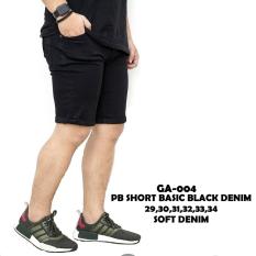 CELANA JEANS PENDEK / JEANS HITAM DENIM