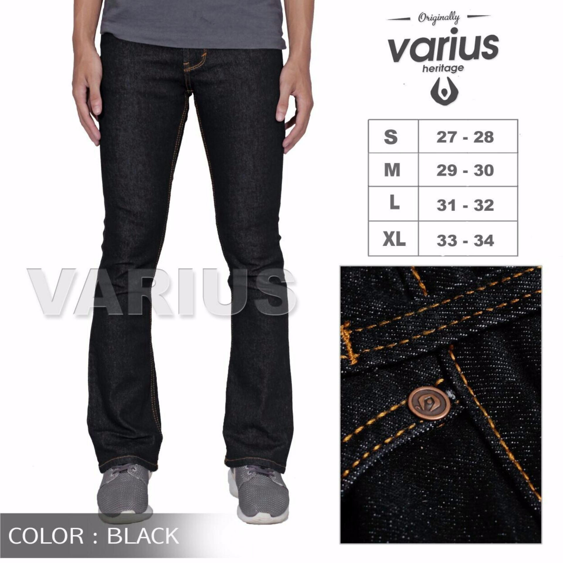 Celana Jeans Pria Cutbray -Blue Black Celana Jeans Pria Cutbray -Blue Black