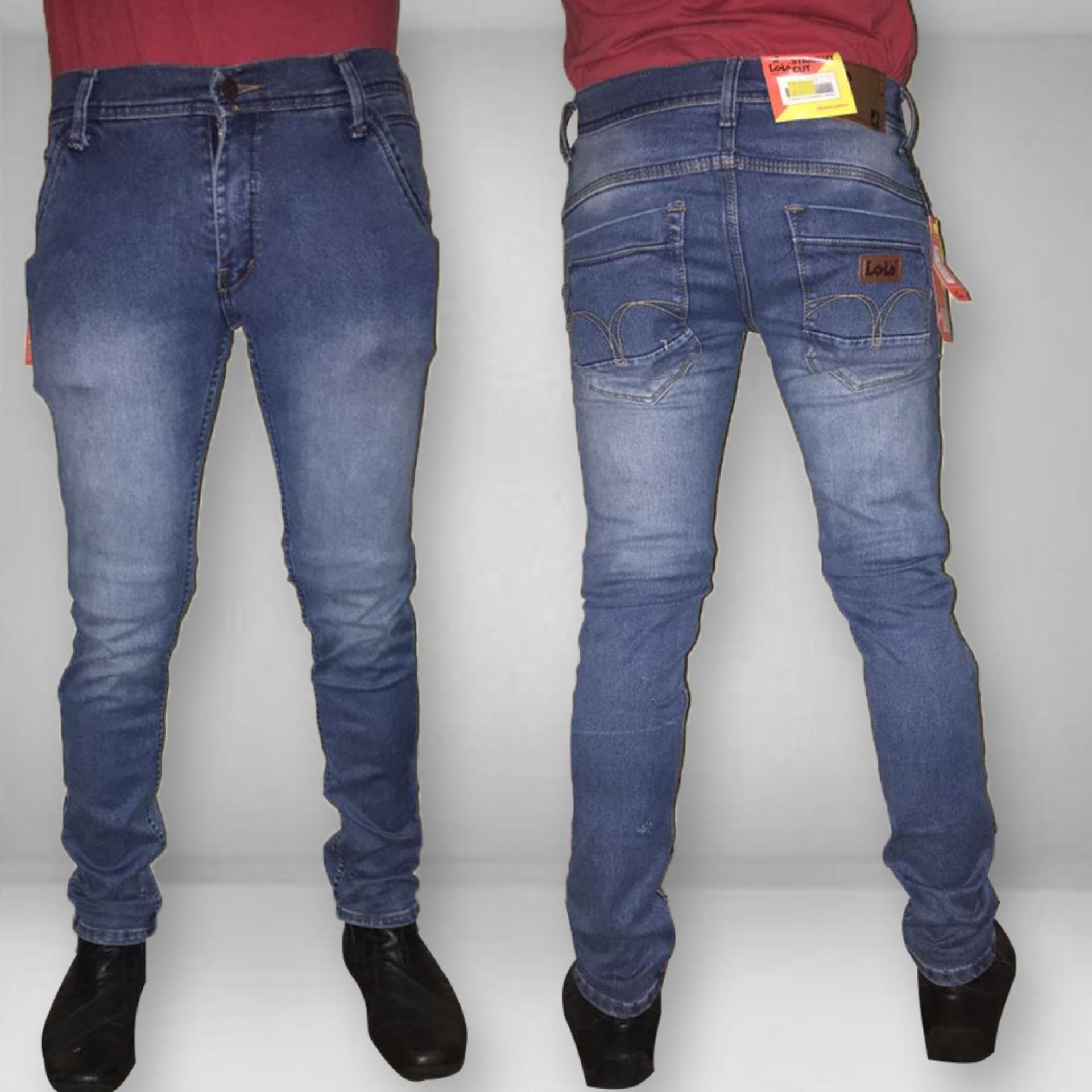 Celana Jeans Pria - Lois Fit Skinny Stretch Best Seller