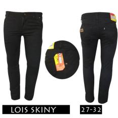 Celana Jeans Pria - Lois Skinny Fit - Hitam