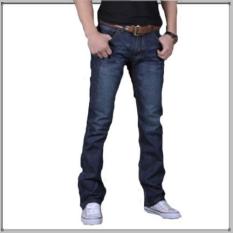 celana jeans pria reguler hitam garment best seller