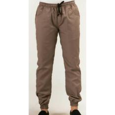 Celana Jogger Pria Kasual Keren Original Bandung Ukuran M-XL Berkualitas Adem
