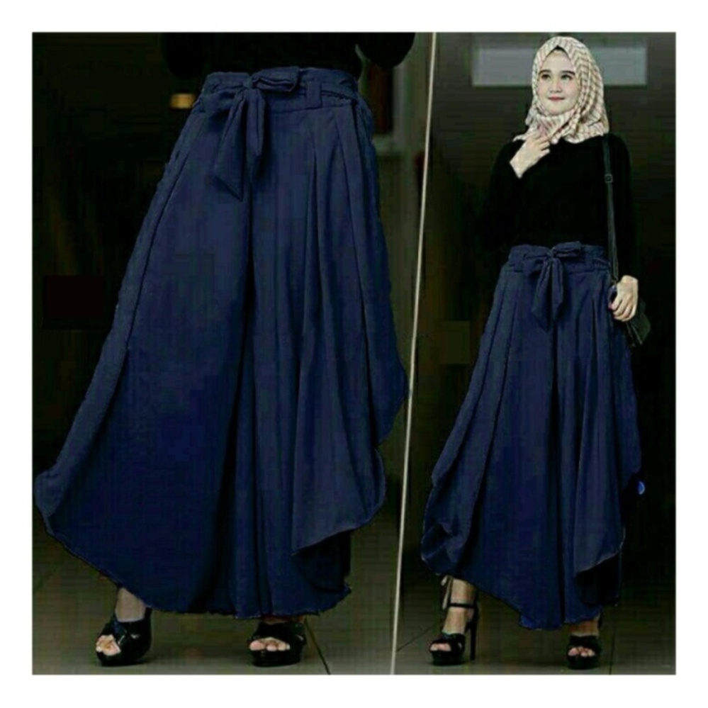 BELI Celana Kulot Bawahan Wanita Muslimah Fashionable Ks Celana Kulot Bawahan Wanita Muslimah Fashionable Ks Agoest PantS