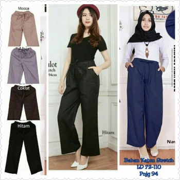 Celana Kulot Rok Panjang Batik Long Pant Yellona Daftar Harga Source · Celana kulot panjang wanita