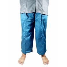 Celana Laa Isbal Sirwal Cingkrang Pria Diatas Mata Kaki Bahan Katun - Tosca - M
