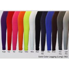 Celana Legging Dewasa Bahan Jersey (Beli 1 Gratis 1) - DARK BLUE