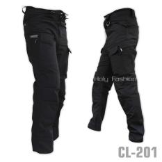 Celana Outdoor Tactical Ripstop Black Hawk! Hitam - 65C6E9