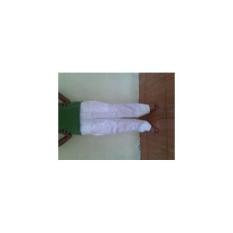 Celana Pangsi Putih Bahan Twill Drill Tebal