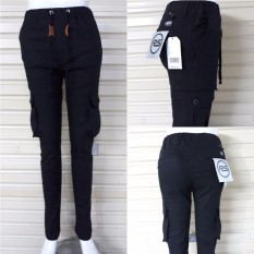 celana panjang cargo wanita bahan cotton strecth bagus murah