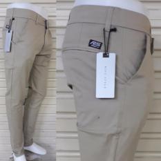 celana panjang cino pria bahan cotton twill strecth slim fit bagus murah