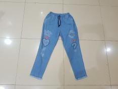 Celana panjang jeans joger aladin balon non strech murah bagus dijamin