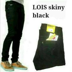 Celana Panjang Jeans Pria Merk Lois Black