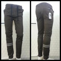 celana panjang jogger pria naruto warna coklat