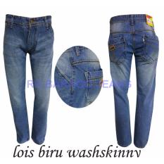 CELANA PANJANG LOIS MODEL SKINNY-BIRU MUDA