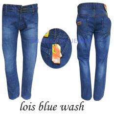 CELANA PANJANG LOIS MODEL SKINNY-BIRU WASH GELAP