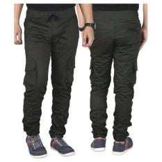 Celana Panjang Pria Raindoz Cargo Chino Khaki Formal - 66D6ee