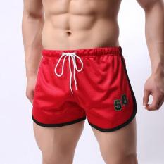 Celana Pendek Boxer Bahan Mesh Breathable Quick Dry Untuk Jogging