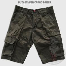 CELANA PENDEK CARGO DISTRO / CELANA PENDEK CARGO PRIA / CELANA PENDEK CARGO PREMIUM / CELANA PENDEK CARGO QUIKSILVER GREEN ARMY QUISC002