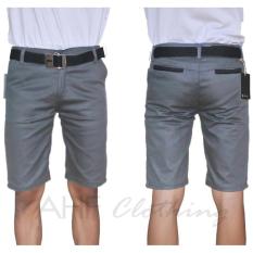 Celana Pendek Chino/Chinos Pria/Cowok - Krem(Cream)/Hitam(Black)/Abu(Grey)