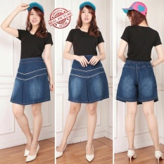 Celana pendek jeans hotpant wanita jumbo short pant Olivina