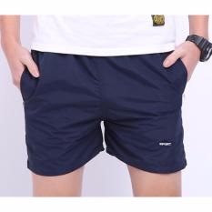 Celana Pendek Pantai Santai Pria Anti-UV Beach Short Sport Pants - Navy Blue