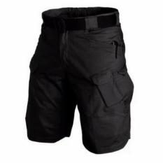 CELANA PENDEK TACTICAL BLACKHAWK BLACK/HITAM