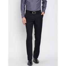Celana Pria Kerja Kantor Casual Formal Modern Slim Fit Hitam