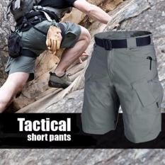 Celana Pria Outdoor PDL Tactikal Blackhawk Cotton Ripstok High Grade Warna Abu-Abu
