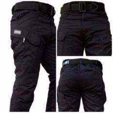Celana Pria Outdoor PDL Tactikal Blackhawk Cotton Ripstok High Grade Warna Hitam