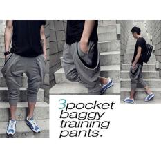 Celana Pria Wanita Training 3Pocket Jogger Olahraga Baggy Pants Sport - Ctvkth