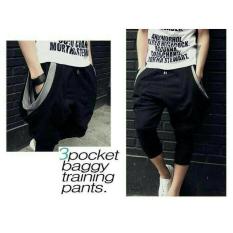 Celana Pria Wanita Trining 3Pocket Jogger Olahraga Baggy Pants Sport - E973dd