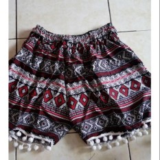 Celana Renda Bulat Pentol Rayon Bali