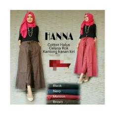 Celana Rok Hana / Busana Muslim / Baju Muslim / Celana Muslim / Fashion Wanita
