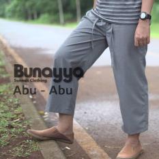 Celana Sirwal Formal Ikhwan Abu - abu Bunayya Sunnah Clothing