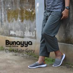 Celana Sirwal Formal Ikhwan Darkslate gray Bunayya Sunnah Clothing