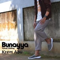 Celana Sirwal Formal Ikhwan Warna Krem Abu Bunayya Sunnah Clothing