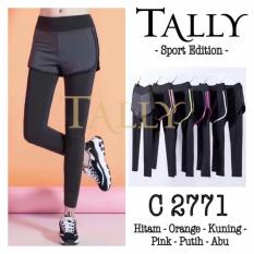 Celana Sport Tally - List Putih
