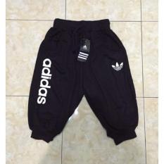 Celana Training Jogger Sweat Pants Pendek Nike Adidas Olahraga Senam Fitness Gym Aerobik Futsal