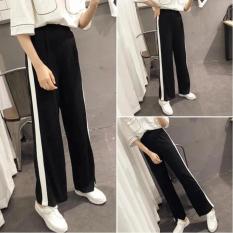 Celana Training Korean Style - trend Fasion wanita terkini - babyterry slacks pants - SP099 standar/reguler
