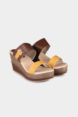 Cerelia Women Shoes Flat Shoes Ballet Flats Wanita Sepatu Sepatu datar Flats Ballet Chocolate Cokelat Diskon discount murah bazaar baju celana fashion brand branded